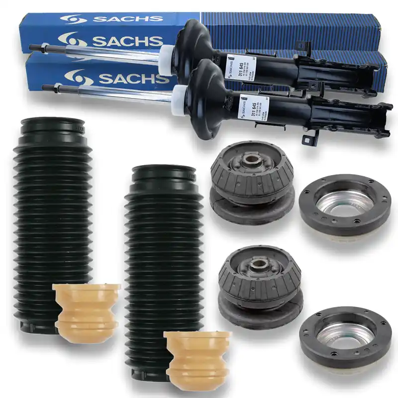 2x SACHS Stoßdämpfer Domlager Staubschutz vorne passend für Mercedes Vito Viano Aktuell
