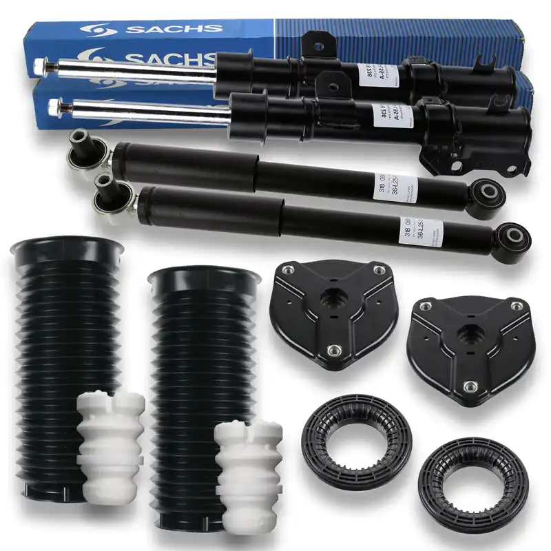 Billig 2x SACHS Stoßdämpfer Domlager Staubschutz vorne passend für Mercedes Vito W447