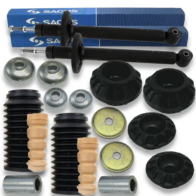 Abverkauf 2x SACHS Stoßdämpfer Domlager Staubschutz hinten passend für VW Golf 2 VW Vento
