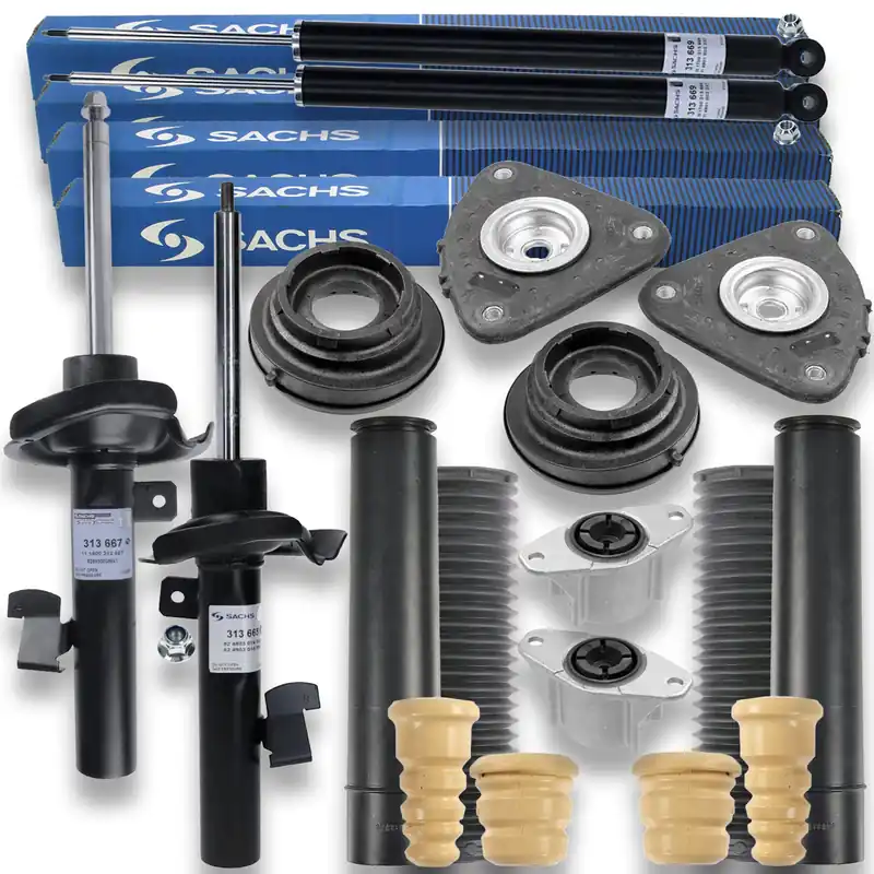 2x SACHS Stoßdämpfer Domlager Staubschutz vorne & hinten passend für Volvo V50 Saisonangebot