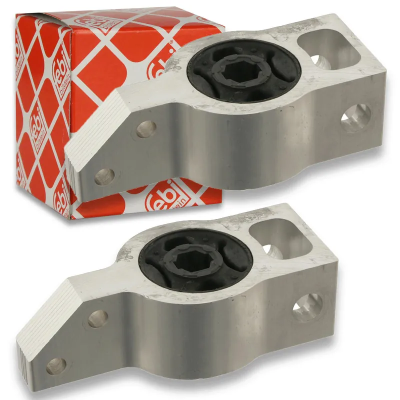2x FEBI Hydrolager Querlenkerlager vorne passend für VW PASSAT B6 Variant 3C5 Abverkauf