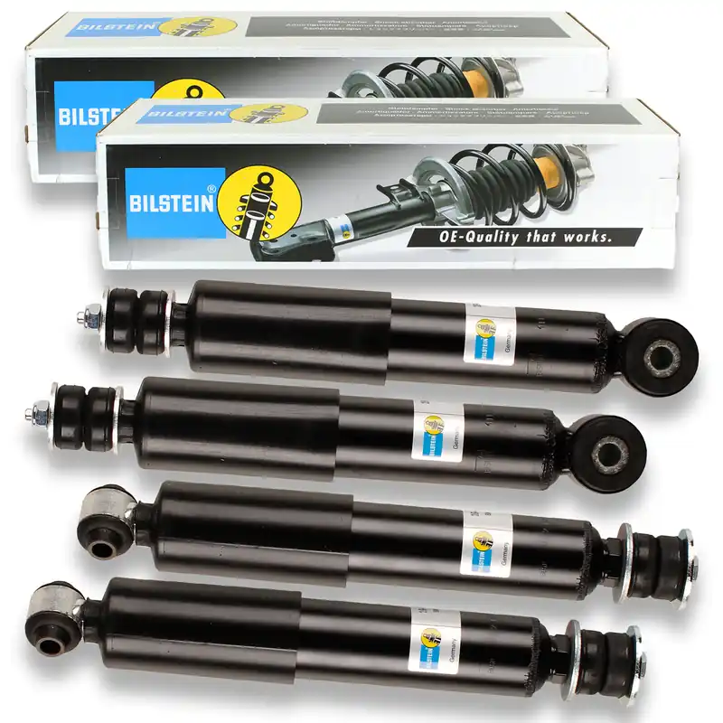 4x Bilstein Stoßdämpfer B4 Vorne + Hinten passend für VW Transporter T4 Bus Neue Kollektion