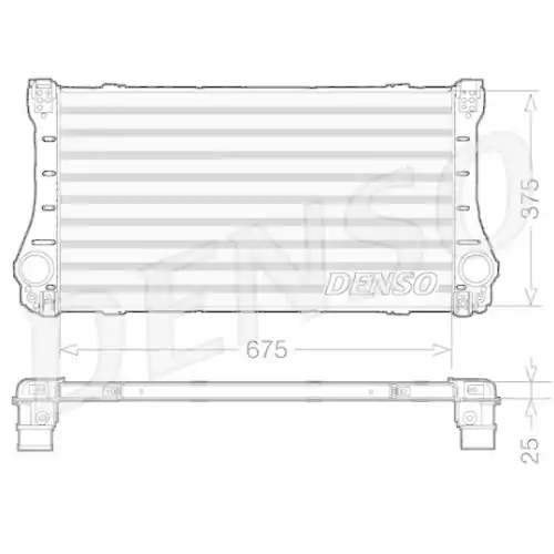 DENSO Ladeluftkühler DIT50006 Direktkauf