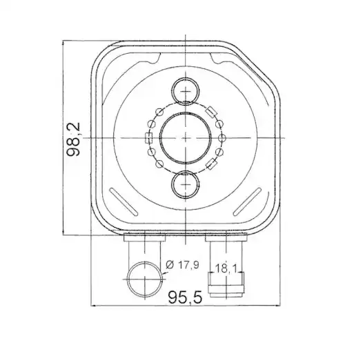 Kostenloser Versand MAHLE Ölkühler, Motoröl CLC 165 000S