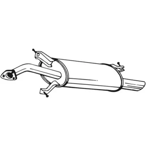 BOSAL Endschalldämpfer 235-165 Sichere Zahlung