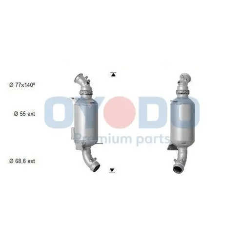 Top-Angebot Oyodo Ruß-/Partikelfilter, Abgasanlage 20N0019-OYO