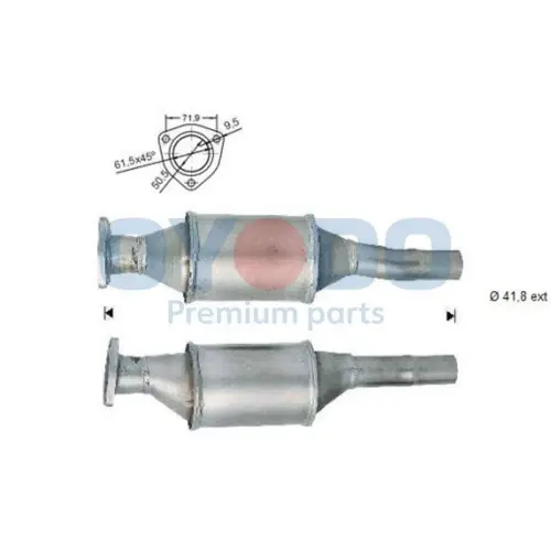 Oyodo Katalysator 10N0022-OYO Top-Angebot