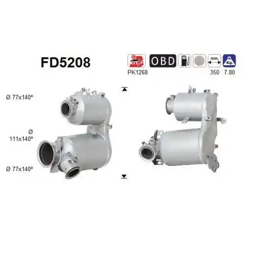 AS Ruß-/Partikelfilter, Abgasanlage Super-Preis