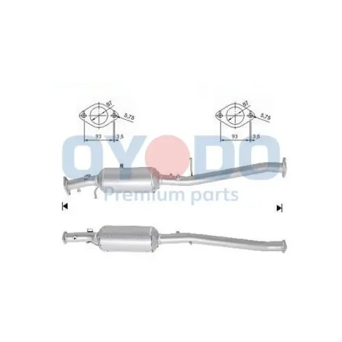 Meistverkauft Oyodo Ruß-/Partikelfilter, Abgasanlage 20N0155-OYO