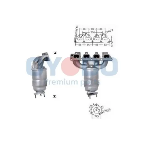 Rabatt Oyodo Katalysator 10N0007-OYO