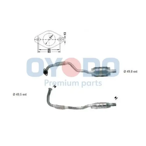 Aktuell Oyodo Katalysator 10N0158-OYO