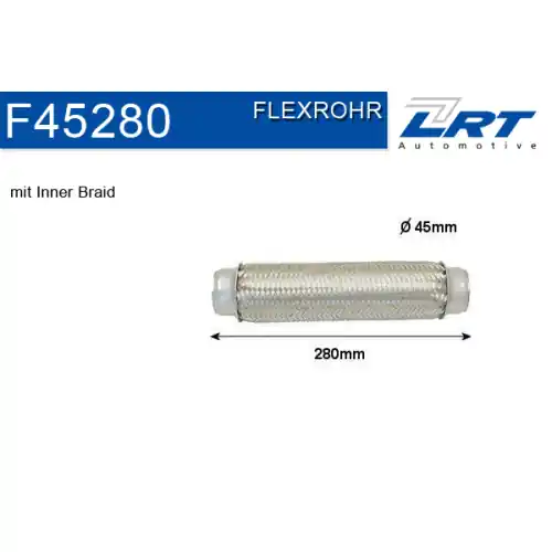 Preisknaller LRT Flexrohr, Abgasanlage F45280