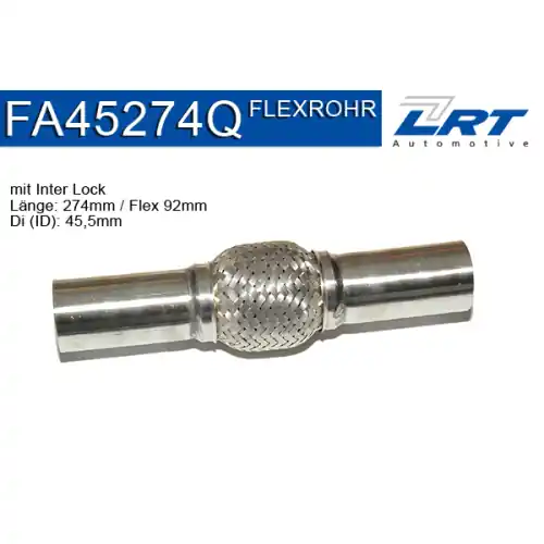 Kostenloser Rückversand LRT Flexrohr, Abgasanlage FA45274Q