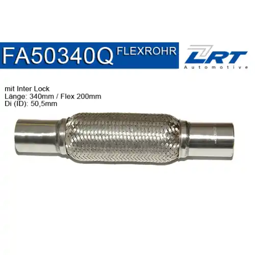 Mega-Angebot LRT Flexrohr, Abgasanlage FA50340Q