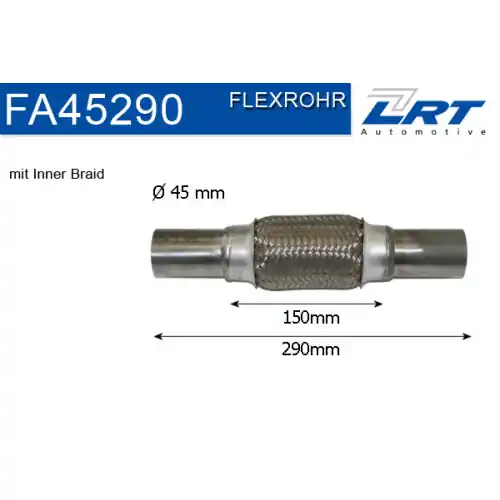 Preisknaller LRT Flexrohr, Abgasanlage FA45290