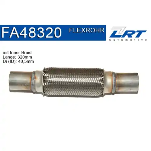 Kostenloser Versand LRT Flexrohr, Abgasanlage FA48320