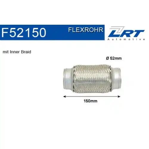 Meistverkauft LRT Flexrohr, Abgasanlage F52150