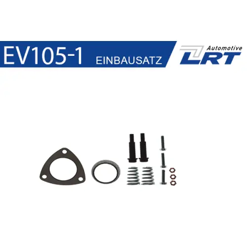 LRT Nachrüstsatz, Vorkatalysator EV105-1 Versand Am Gleichen Tag