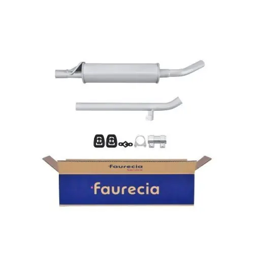 Garantierte Lieferung HELLA Endschalldämpfer Easy2Fit – PARTNERED with Faurecia 8LD 366 028-701