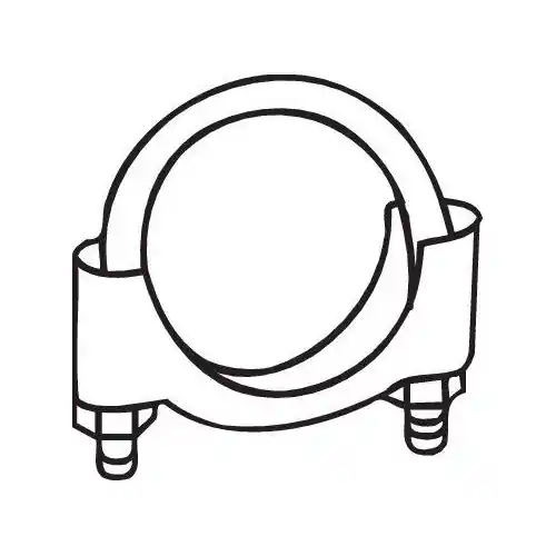 Must-Have BOSAL Klemmstück, Abgasanlage Bosal M8 Klemme 250-240