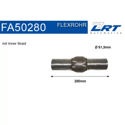 Online Kaufen LRT Flexrohr, Abgasanlage FA50280