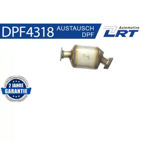 LRT Ruß-/Partikelfilter, Abgasanlage DPF4318 Nur Für Kurze Zeit