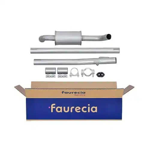 HELLA Mittelschalldämpfer Easy2Fit – PARTNERED with Faurecia 8LC 366 025-841 Neue Ware