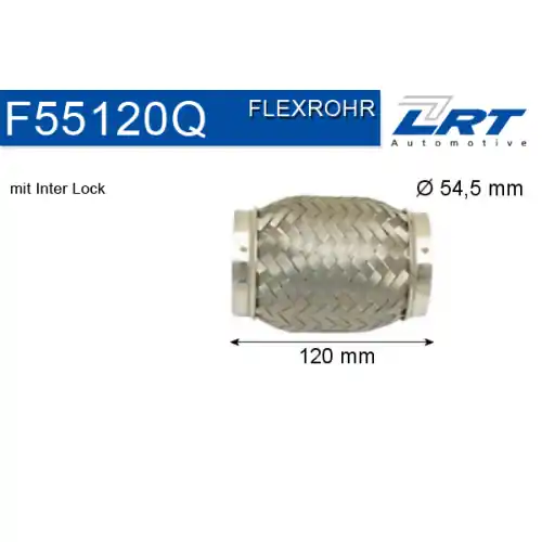 LRT Flexrohr, Abgasanlage F55120Q Neu Im Sortiment