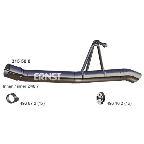 ERNST Abgasrohr 315500 Mega-Angebot