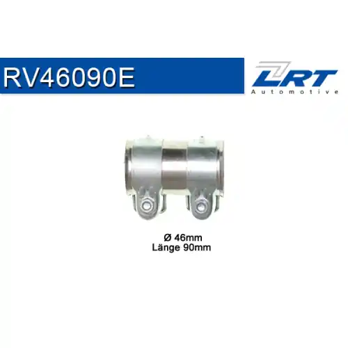 Billig LRT Rohrverbinder, Abgasanlage RV46090E