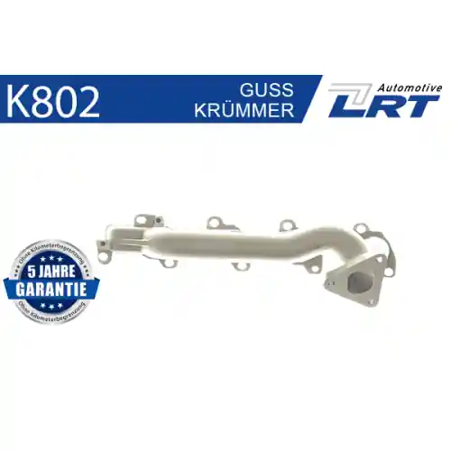 LRT Krümmer, Abgasanlage K802 Garantierte Lieferung