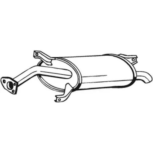 Sonderangebot BOSAL Endschalldämpfer 177-001