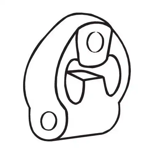 Neuheit BOSAL Halter, Abgasanlage 255-812