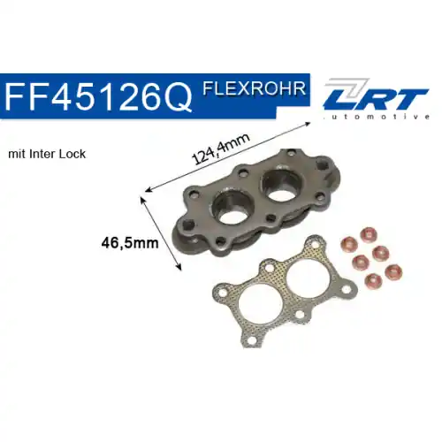 Gratis Versand LRT Reparaturrohr, Katalysator FF45126Q