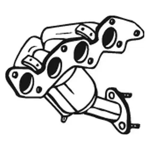 Markenware BOSAL Katalysator 090-573