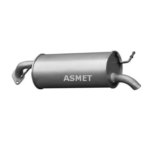 ASMET Endschalldämpfer 15.016 Markenprodukt