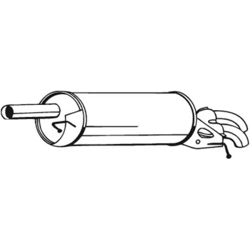 Bestseller BOSAL Endschalldämpfer 233-071