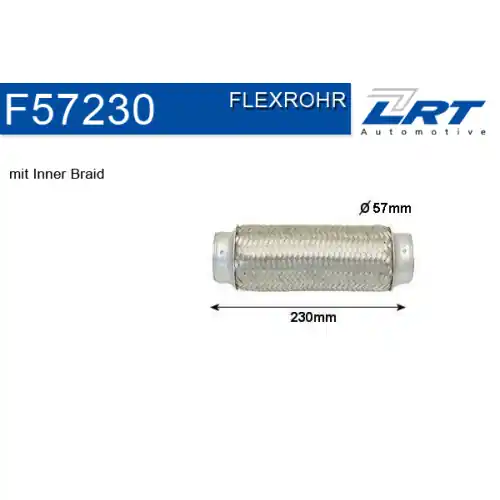 LRT Flexrohr, Abgasanlage F57230 Zertifiziert