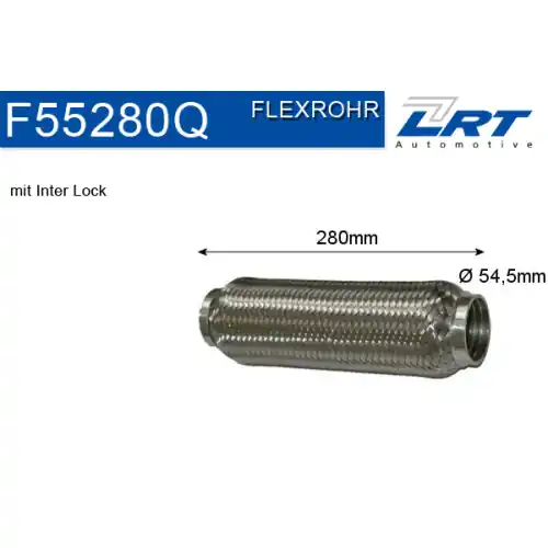 LRT Flexrohr, Abgasanlage F55280Q Neue Kollektion