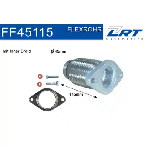LRT Flexrohr, Abgasanlage FF45115 Begrenztes Angebot