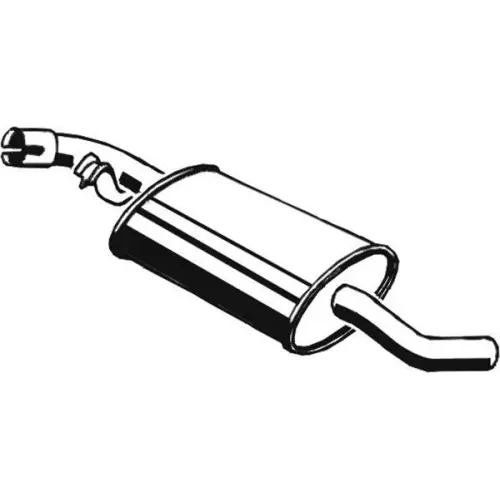 ASMET Mittelschalldämpfer 04.058 Nur Für Kurze Zeit