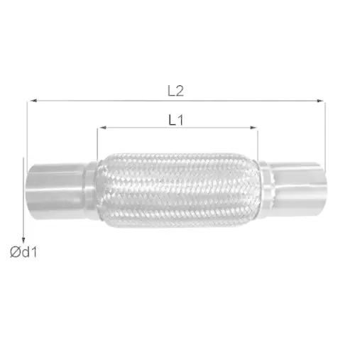 IMASAF Flexrohr, Abgasanlage 06.31.42 Neue Ware
