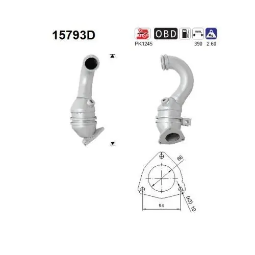 AS Katalysator 15793D Direktkauf