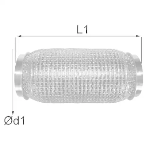 Geprüft IMASAF Flexrohr, Abgasanlage 06.59.50