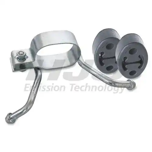 Zertifiziert HJS Halter, Schalldämpfer 82 35 8191