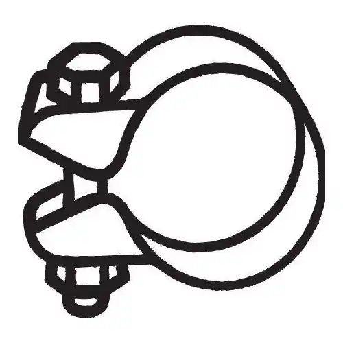 Zertifiziert BOSAL Klemmstück, Abgasanlage 250-345