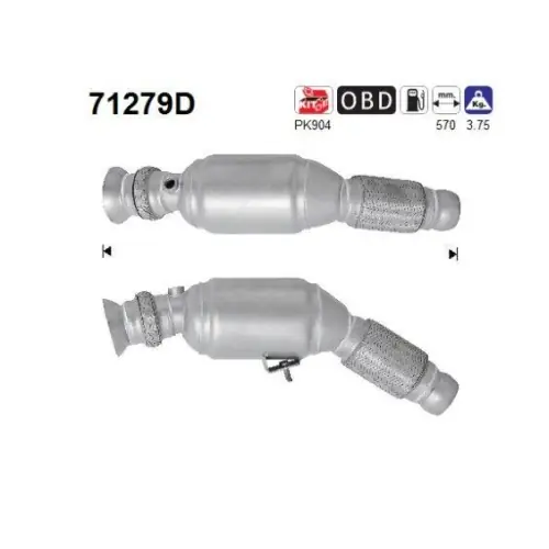 AS Katalysator 71279D Top-Angebot