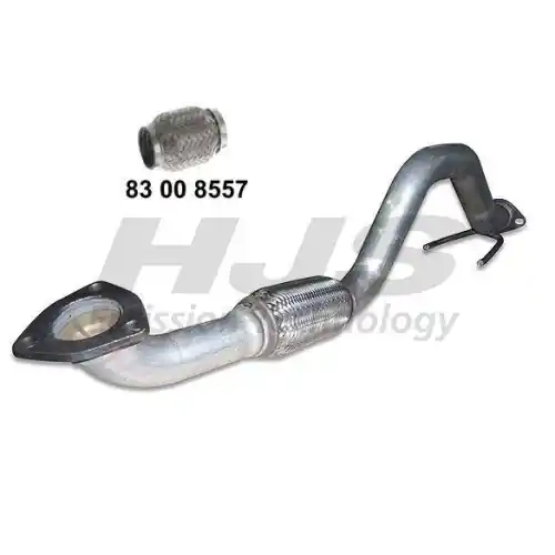 Günstig HJS Abgasrohr 91 11 1622