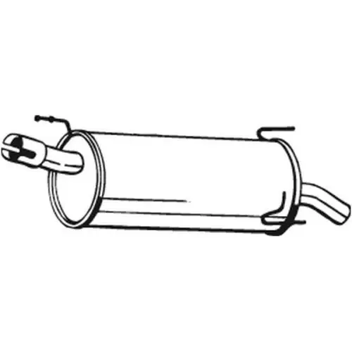 Gratis Versand BOSAL Endschalldämpfer 185-969