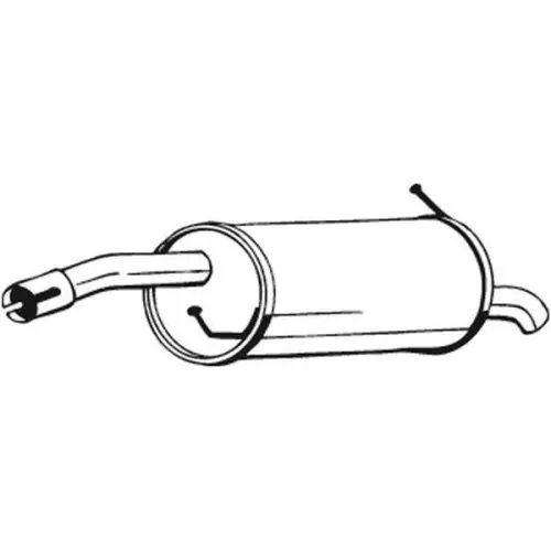 Neuheit BOSAL Endschalldämpfer 154-445